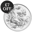 2026 Chinese Dragon 10 Yuan 1oz Silver Coin