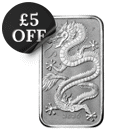 2026 Australian Dragon Rectangular 1oz Silver Coin