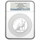 Pre-Owned 2013 UK Britannia 5oz Proof Silver Coin - NGC Graded PF69 - 3788050-073 - VAT Free