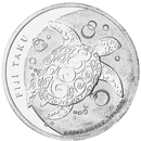 Pre-Owned Fiji Taku Turtle 1/2oz Silver Coin - Mixed Dates - VAT Free