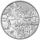 Pre-Owned 2026 Australian Wonders of Australia: The Outback 1oz Silver Coin - VAT Free