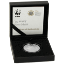 Pre-Owned 2009 WWF Orangutan Proof Silver Medal