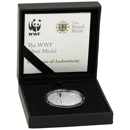 Pre-Owned 2009 WWF Tiger Proof Silver Medal