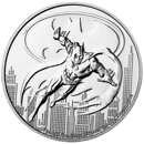 Pre-Owned 2021 Niue DC Comics Batman 1oz Silver Coin - VAT Free