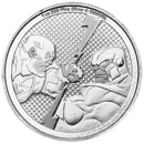 Pre-Owned 2025 Niue Marvel Captain America VS Thanos 1oz Silver Coin - VAT Free