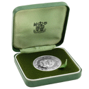 Pre-Owned 1972 Elizabeth and Philip Proof Silver Crown Coin - VAT Free