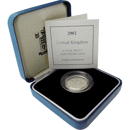Pre-Owned 2002 UK £1 Proof Silver Coin - VAT Free
