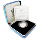 Pre-Owned 2002 UK £1 Proof Silver Coin - VAT Free