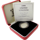 Pre-Owned 1999 UK £1 Piedfort Proof Silver Coin - VAT Free