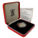 Pre-Owned 1995 UK WWII £2 Piedfort Proof Silver Coin - VAT Free