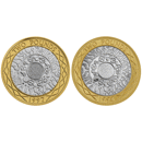 Pre-Owned 1997-1998 UK £2 Proof Design Silver 2-Coin Set - VAT Free