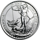 Pre-Owned Pre 2013 UK Britannia 1oz Silver Coin - VAT Free