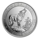 Pre-Owned 2015 Canadian Grey Wolf 3/4oz Silver Coin - VAT Free
