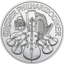 Pre-Owned Austrian Philharmonic 1oz Silver Coin - Mixed Dates - VAT Free