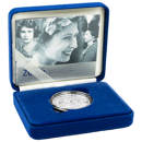Pre-Owned 2006 UK Queen Elizabeth II 80th Birthday Proof Silver Crown - VAT Free