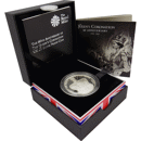 Pre-Owned 2013 UK 60th Anniversary Coronation £5 Proof Silver Coin - VAT Free