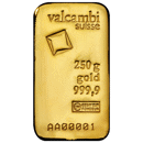 Valcambi 250g Cast Gold Bar