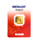 Metalor 1oz Cast Gold Bar in CertiCard