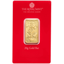Pre-Owned The Royal Mint Lakshmi 20g Gold Bar