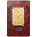 PAMP Good Luck Yellow Dragon 1oz Gold Bar