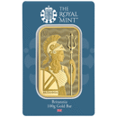 Pre-Owned The Royal Mint Secure Britannia 100g Gold Bar