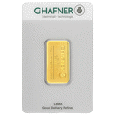 C.Hafner 1/2oz Minted Gold Bar