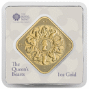 Pre-Owned The Queen's Beasts Completer 1oz Gold Bar