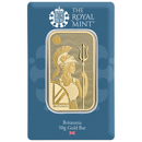 Pre-Owned The Royal Mint Secure Britannia 50g Gold Bar