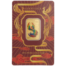 PAMP Good Luck Phoenix Colourised 10g Gold Bar
