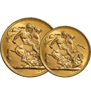 Pre-Owned Full & Half Sovereign Gold Coin Collection - Mixed Dates