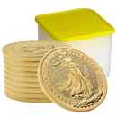 2026 UK Britannia 'International Hong Kong Privy' 1oz Gold Coin - Tube of 10 Coins