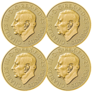 Capital Gains Tax Free UK Gold Coin Bundle – Total Weight 1oz (4 × 1/4oz)