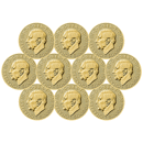 Capital Gains Tax Free UK Gold Coin Bundle – Total Weight 1oz (10 × 1/10oz)