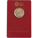 Pre-Owned 2015 UK Full Sovereign Gold Coin - Carded