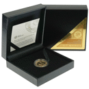 Pre-Owned 2017 50th Anniversary South African Krugerrand 1/4oz Proof Gold Coin