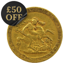 Pre-Owned 1820 London Mint George III Full Sovereign Gold Coin