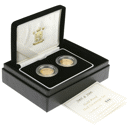 Pre-Owned 2005 and 2006 UK Half Sovereign Proof Gold 2-Coin Set