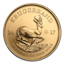 Pre-Owned 2017 South African Krugerrand 50th Anniversary 1oz Gold Coin