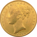 Pre-Owned 1864 London Mint DN.78 Victorian 'Shield' Full Sovereign Gold Coin