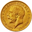 Pre-Owned UK George V Full Sovereign Gold Coin - Mixed Dates