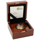 Pre-Owned 2018 UK Full Sovereign Piedfort Proof Gold Coin