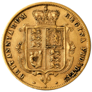 Pre-Owned 1879 Sydney Mint Victorian 'Shield' Half Sovereign Gold Coin