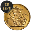 Pre-Owned Full Sovereign Gold Coin - Mixed Dates