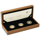 Pre-Owned 2010 UK Full, Half, and Quarter Sovereign Proof Gold Coin Set