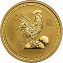 Pre-Owned 2005 Australian Lunar Rooster 1oz Gold Coin