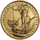 Pre-Owned 1987 UK Britannia 1/10oz Gold Proof Design Coin