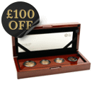 Pre-Owned 2018 UK Sovereign Gold 4-Coin Collection