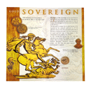 Pre-Owned 2000 UK 'Millennium' Gold Sovereign in Presentation Card