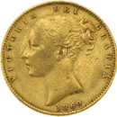 Pre-Owned 1869 London Mint DN.39 Victoria Young Head 