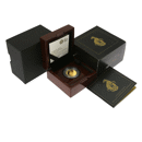 Pre-Owned 2021 UK Queen’s Beasts White Greyhound of Richmond 1/4oz Proof Gold Coin